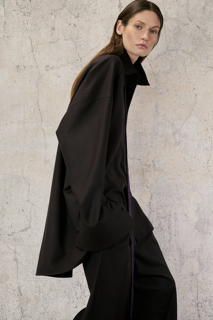 DI STAVNITSER HEIDI SHIRT IN COFFEE BEAN