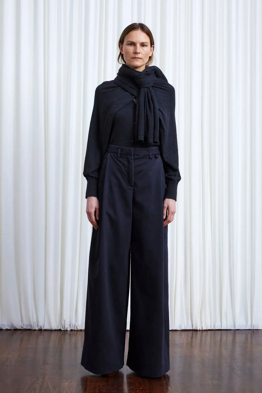 PALMER HARDING IN YOUR ARMS TROUSERS IN CHARCOAL DENIM