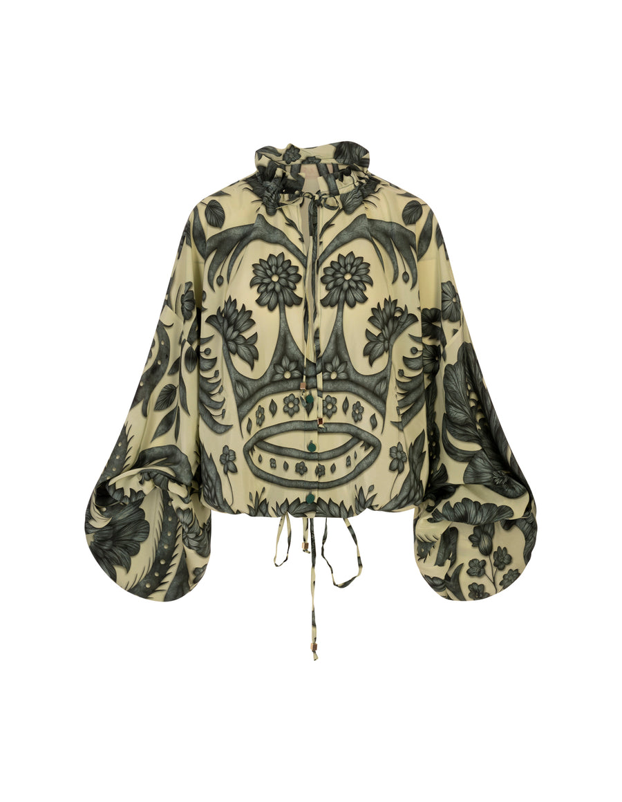 FOR RESTLESS SLEEPERS ARCHILO SHIRT IN CROWN GREEN