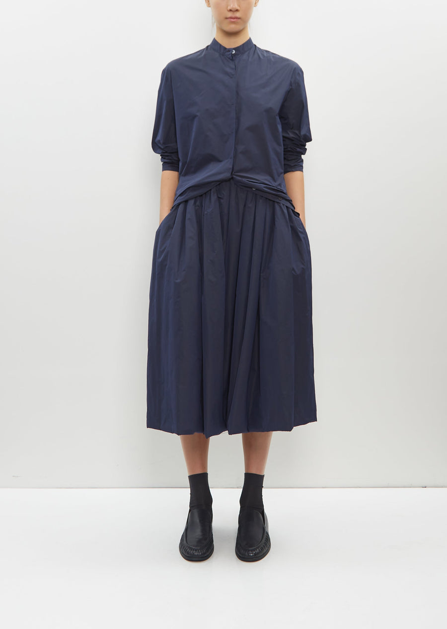 TER ET BANTINE TULIP SKIRT IN NAVY