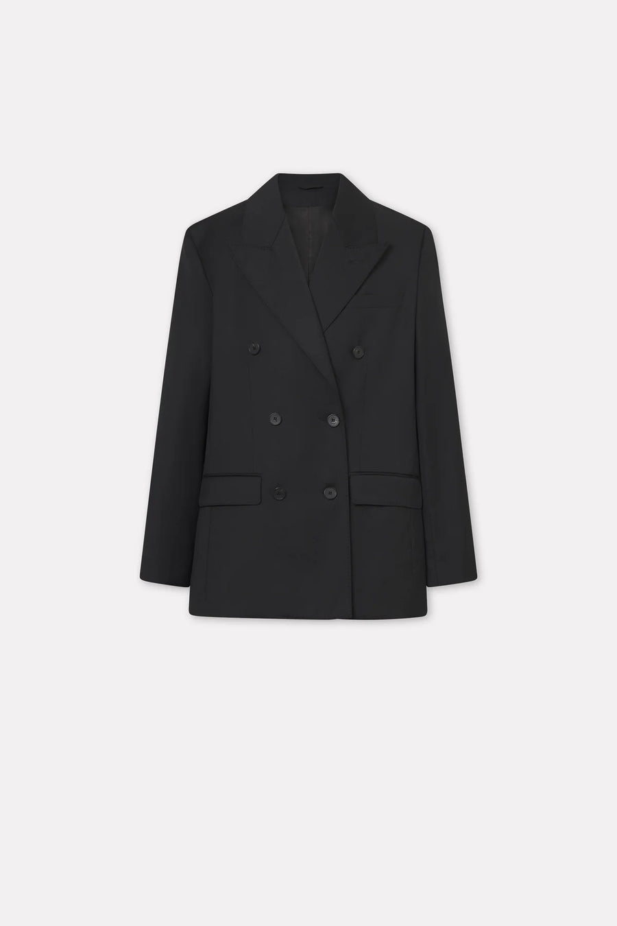 MKDT ATELIER JUANA DOUBLE BREASTED BLAZER IN BLACK