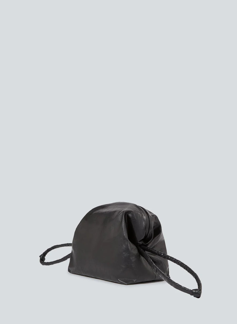 KASSL EDITIONS POUCH IN OIL BLACK