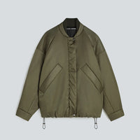 KASSL EDITIONS OVERSIZED BOMBER KHAKI