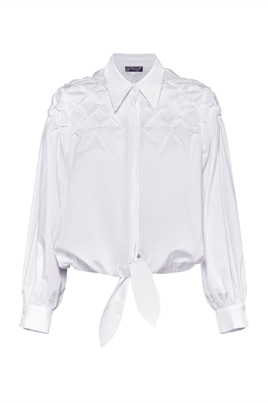 ARMARGENTUM LINETTE BLOUSE IN ALBA WHITE