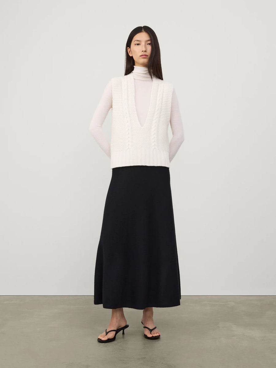 LISA YANG SALLIE VEST IN CREAM