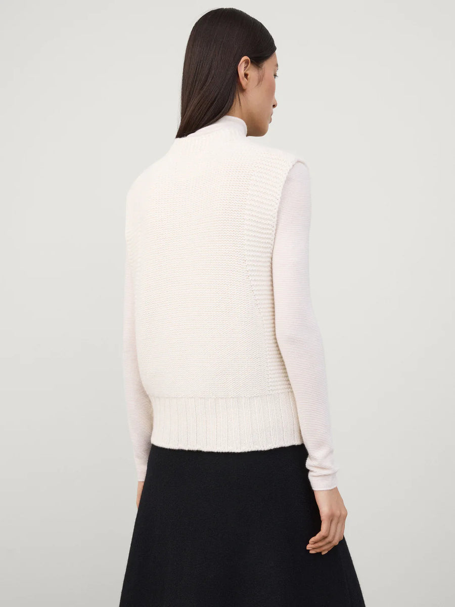 LISA YANG SALLIE VEST IN CREAM