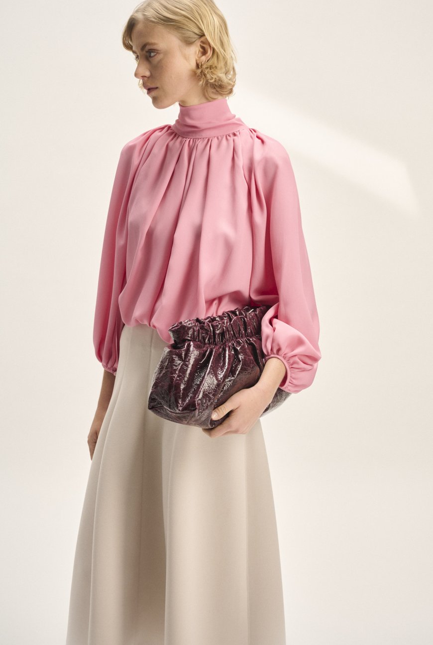 NATAN DABEL BLOUSE IN ROSE