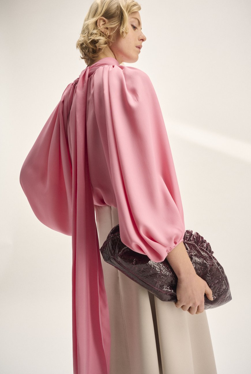 NATAN DABEL BLOUSE IN ROSE