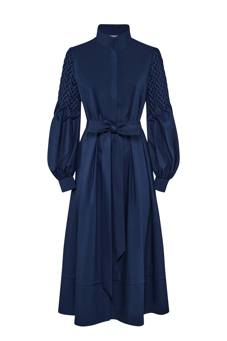 ARMARGENTUM MARCELLA DRESS IN DARK SAPPHIRE