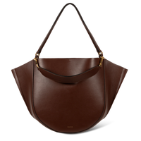 WANDLER MIA TOTE IN SADDLE