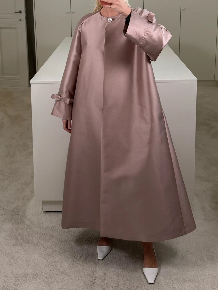 BERNADETTE MIDI COAT DAVID IN ROSE