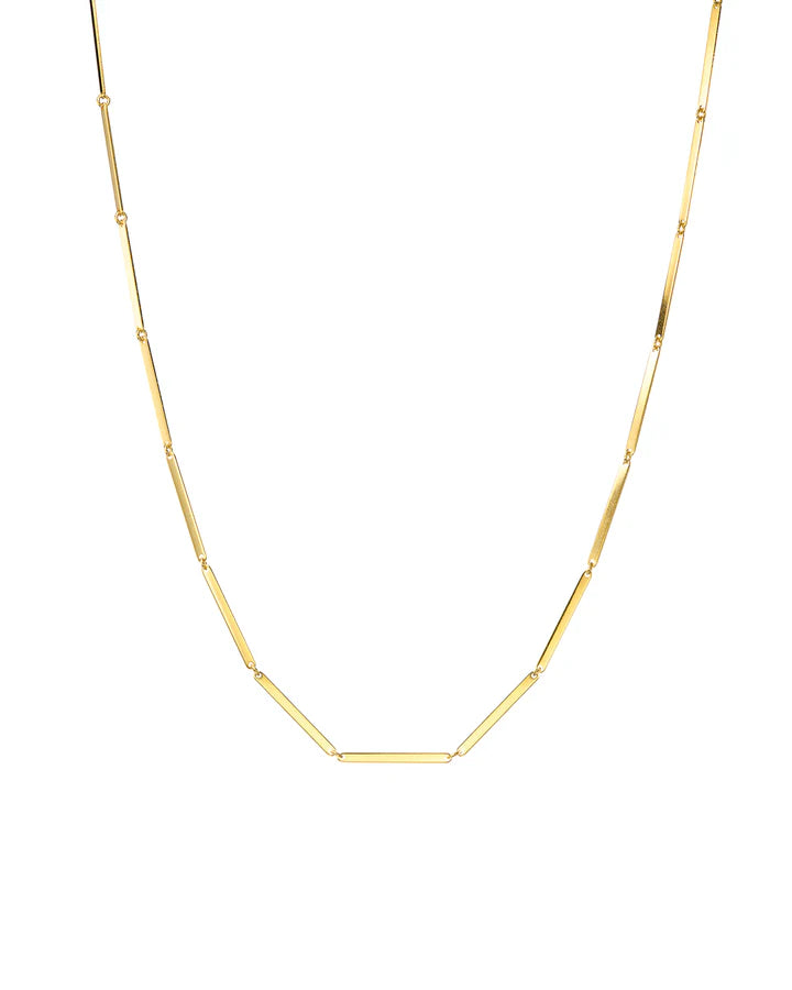 MARY K GOLD LINK BAR NECKLACE