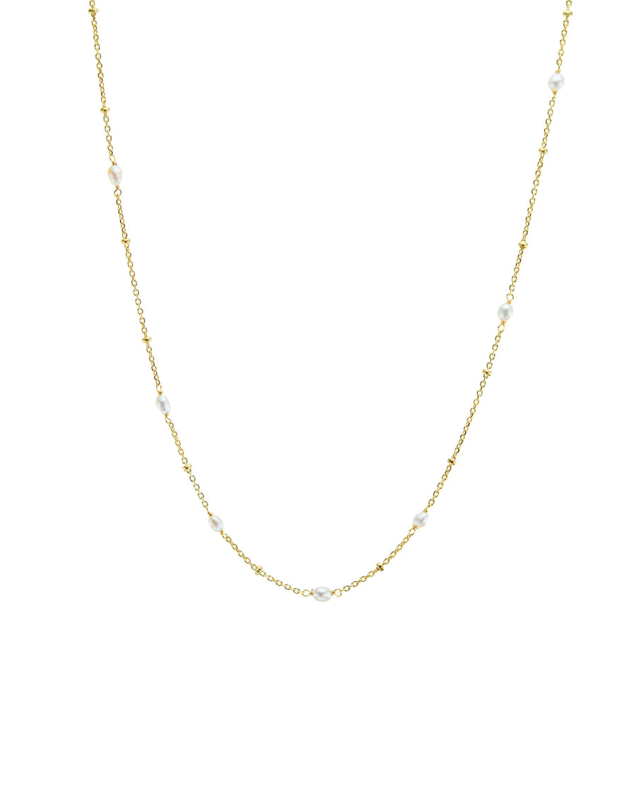 MARY K GOLD SEED PEARL NECKLACE