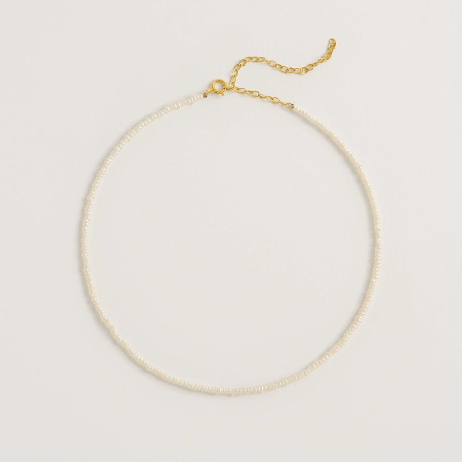 FREYA ROSE SEED PEARL NECKLACE