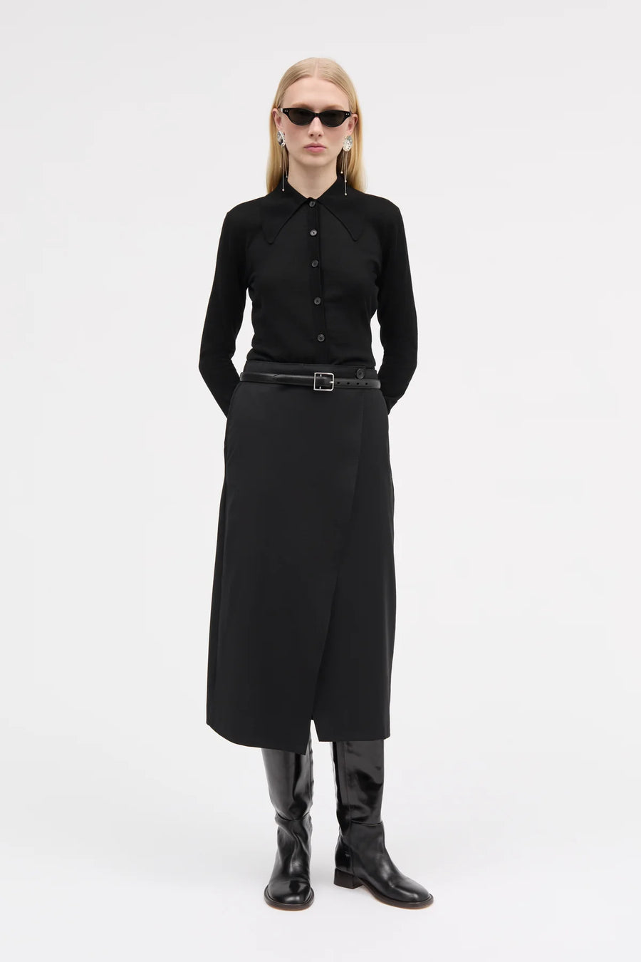 MKDT ATELIER NOVY SKIRT IN BLACK