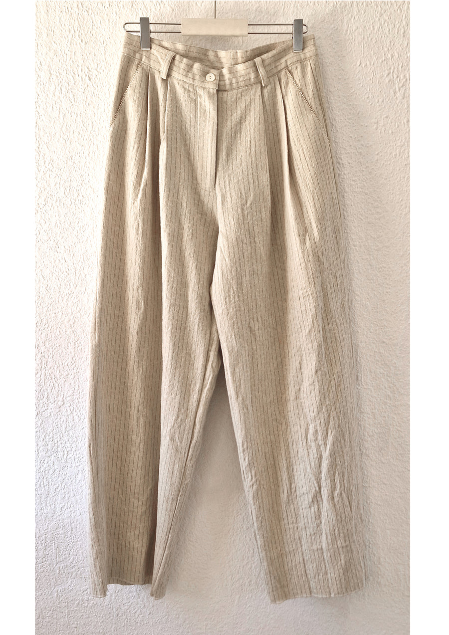 CLARAMONTE MARCO TROUSERS IN BEIGE