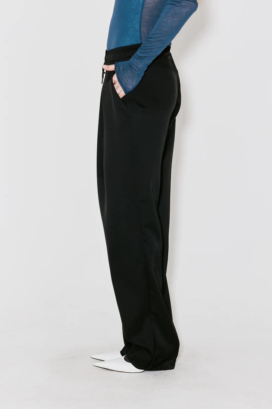 FAÇON JACMIN PAOLA PANTS IN BLACK