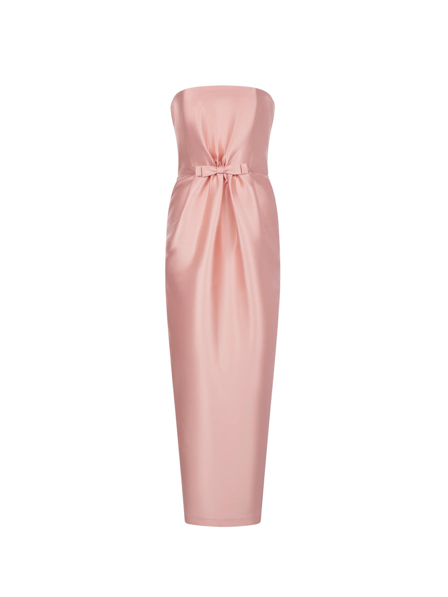 BERNADETTE DRESS LENETTE IN WARM PINK