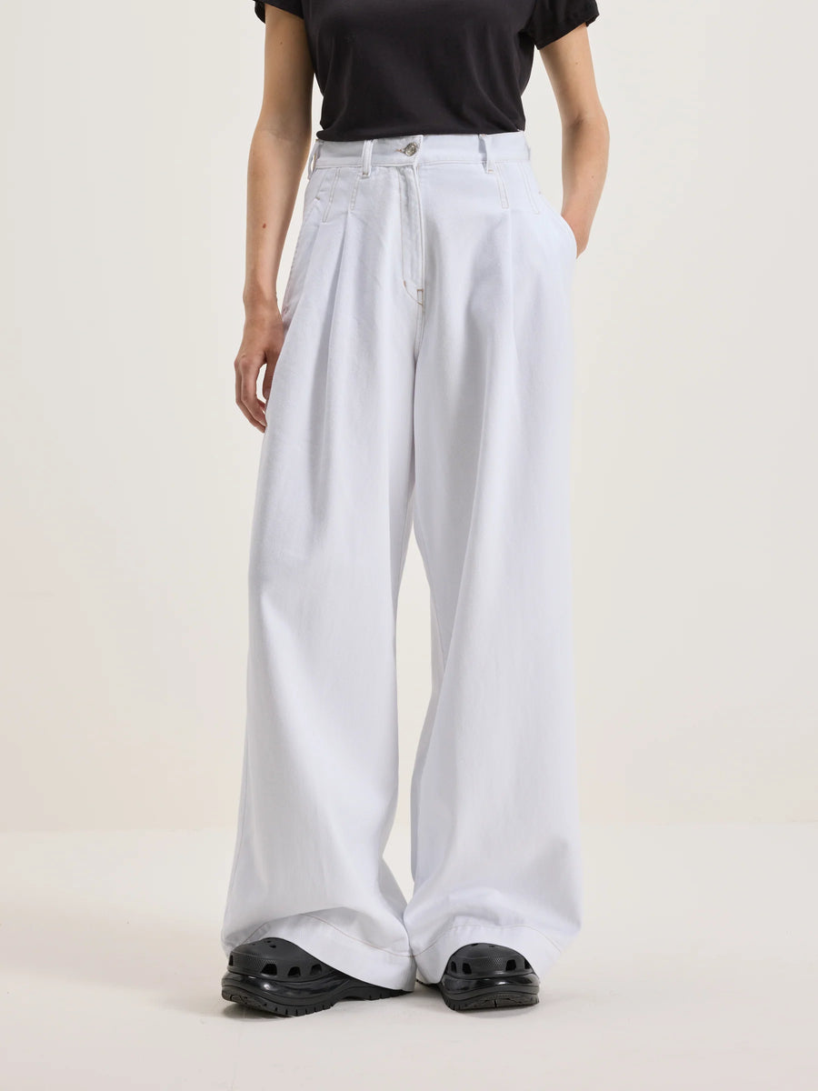 BELLEROSE POPS JEANS IN OFF WHITE