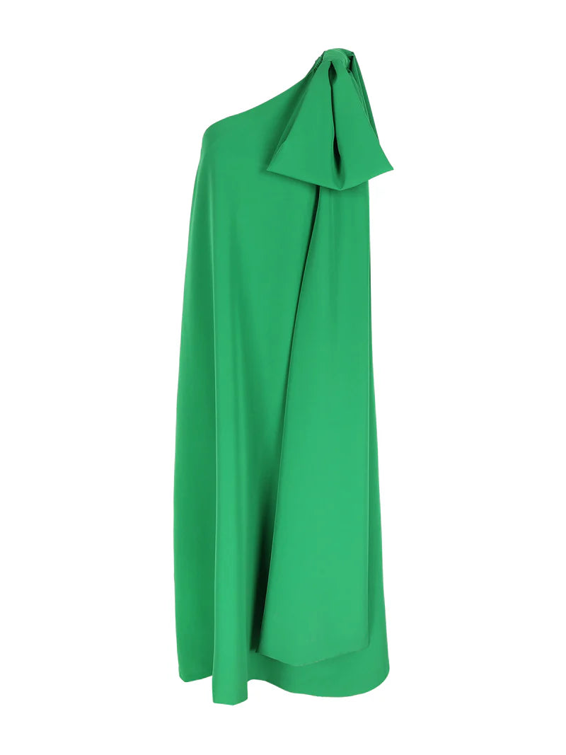 BERNADETTE DRESS SAMUEL IN EMERALD GREEN