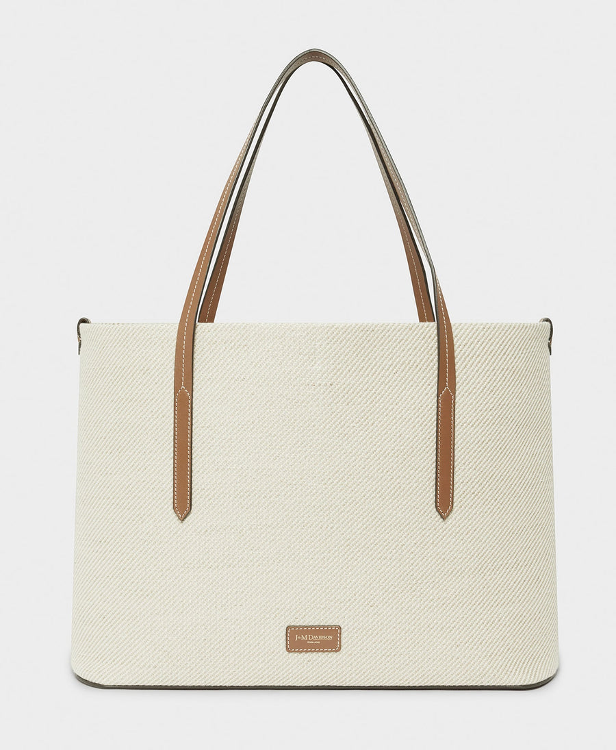 J & M DAVIDSON CANVAS DART EW TOTE