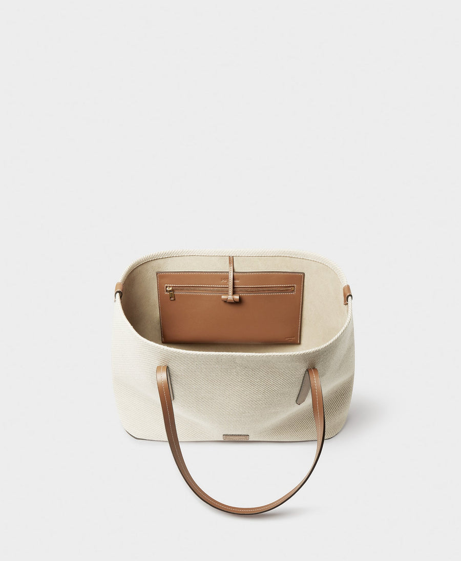 J & M DAVIDSON CANVAS DART EW TOTE