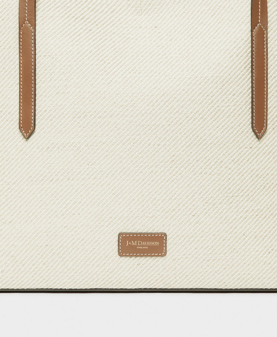 J & M DAVIDSON CANVAS DART EW TOTE