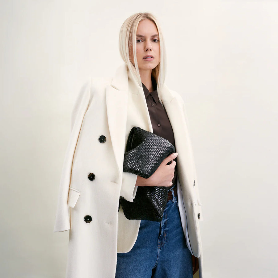 THE LANDSKEIN CELESTE COAT IN IVORY
