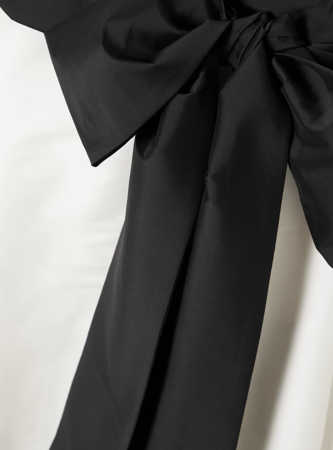 BERNADETTE BAILEY DRESS IN IVORY / BLACK