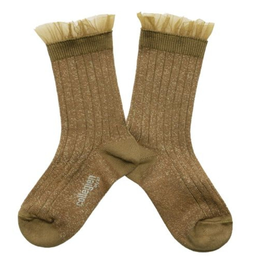 COLLEGIEN ALIZEE SOCKS IN BISCUIT