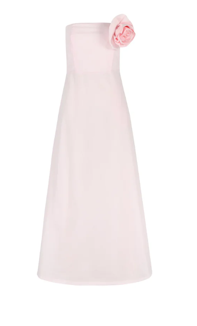 BERNADETTE CASWELL DRESS IN BLUSH PINK