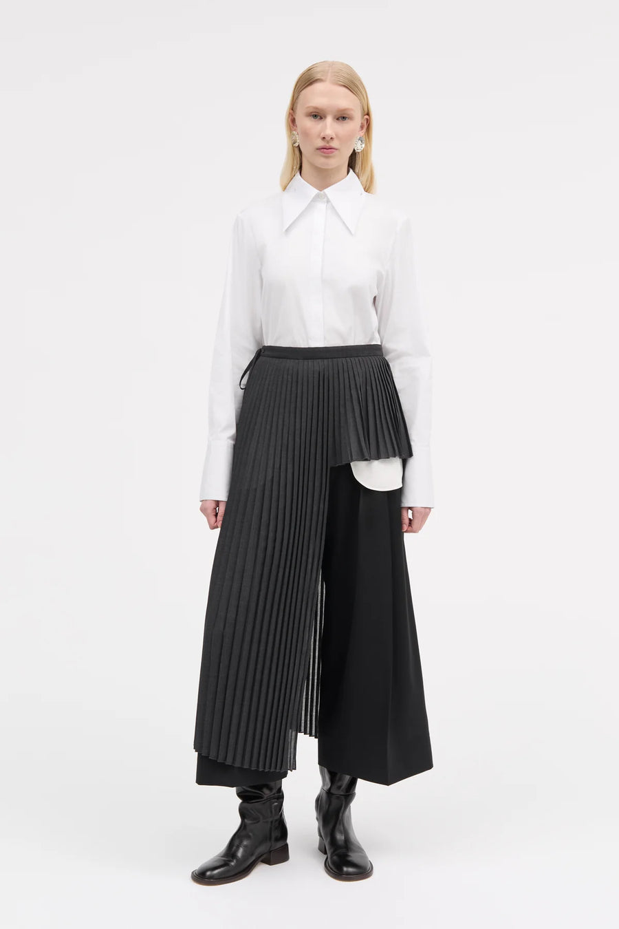 MKDT ATELIER SIOBHAN SHIRT IN WHITE