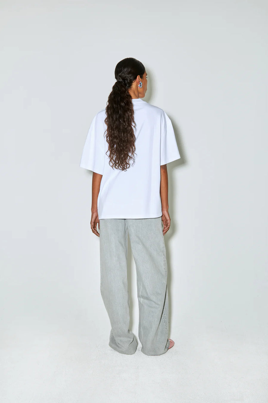 FAÇON JACMIN TIAGO T-SHIRT IN WHITE