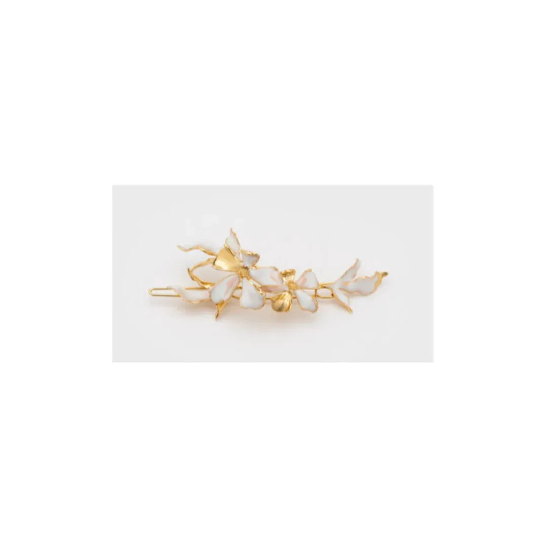 CECILE BOCCARA DOUBLE FLOWER HAIR CLIP – Emporium Kalu display picture 3