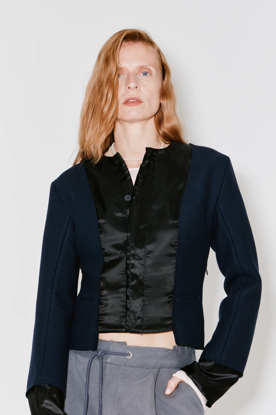 FAÇON JACMIN VELLA JACKET BLUE/BLACK