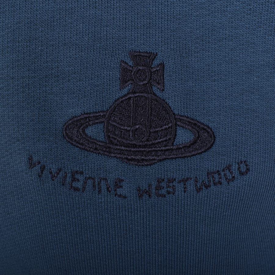 VIVIENNE WESTWOOD RAGLAN SWEATSHIRT IN DARK DENIM