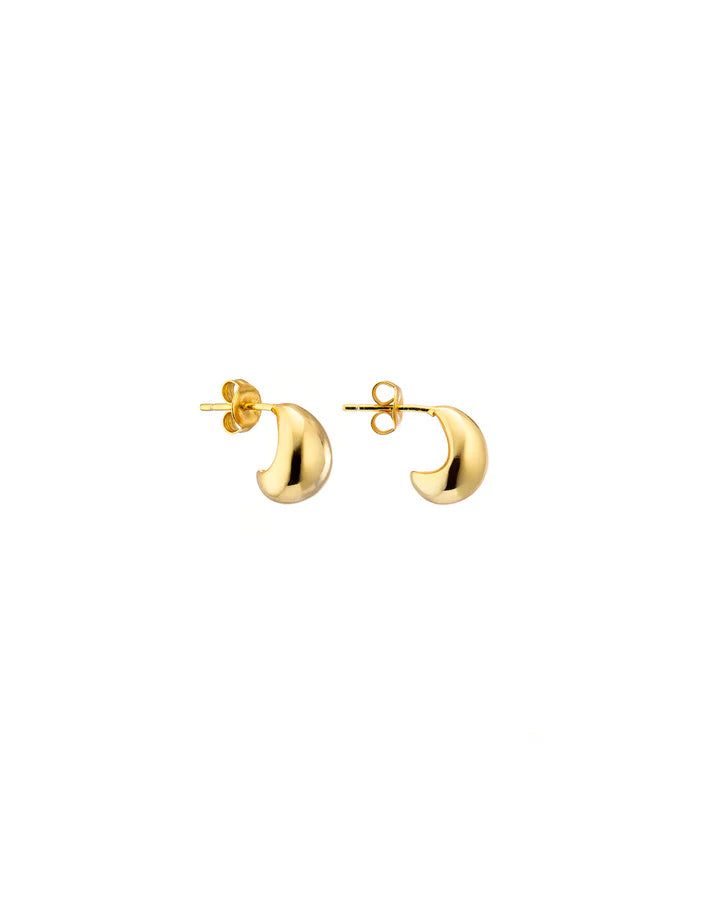 MARY K GOLD MINI DOME HOOPS