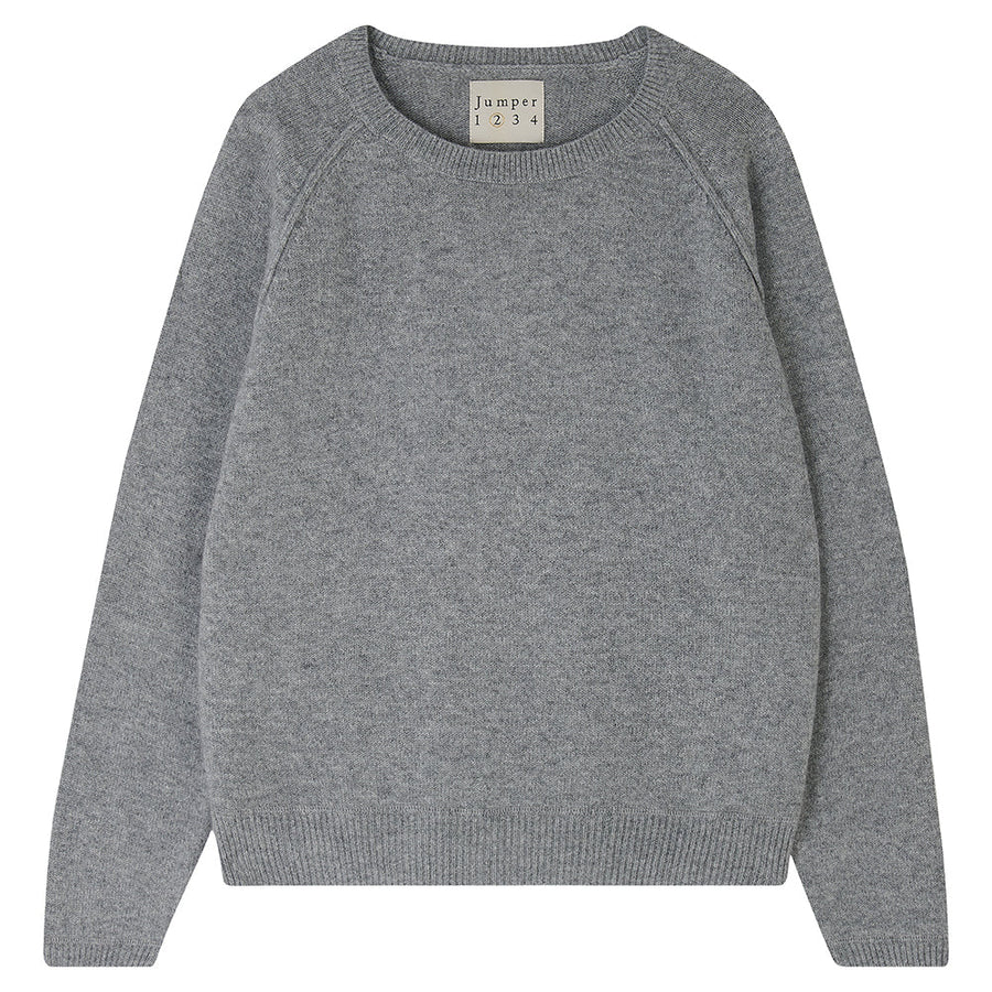 JUMPER 1234 HEAVY SWEAT IN MID GREY