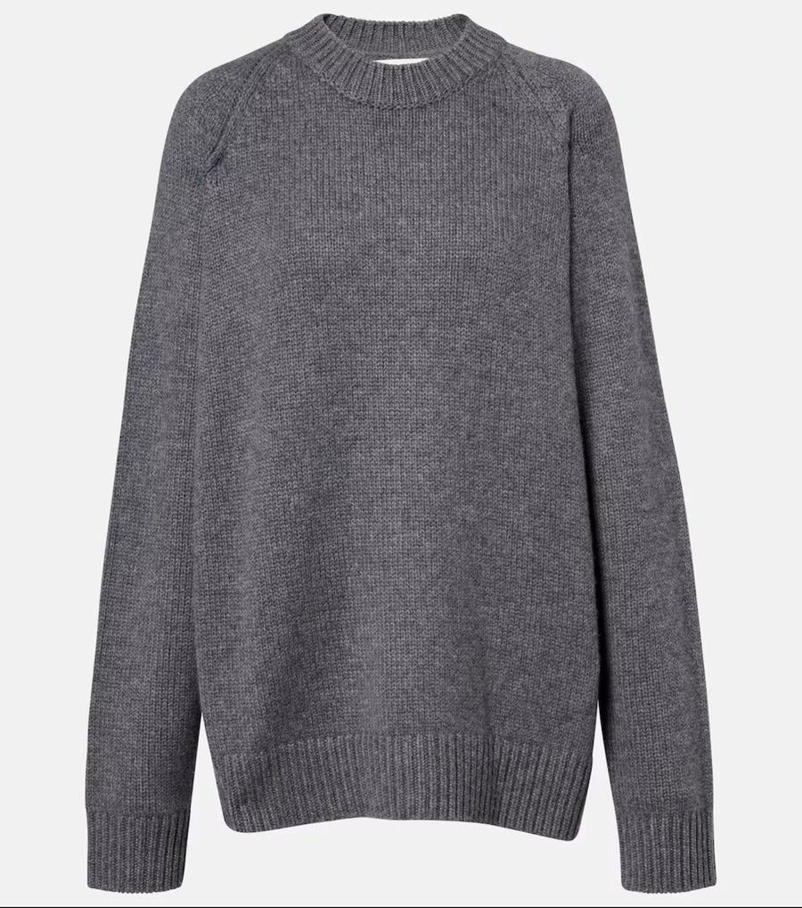 LISA YANG ANINE SWEATER IN GRAPHITE