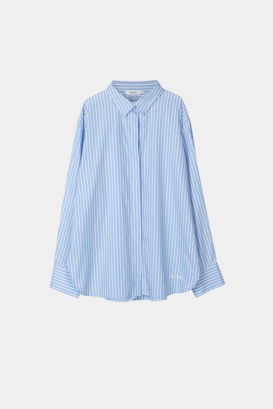 STYLEIN JANSELL SHIRT IN BLUE/WHITE STRIPE