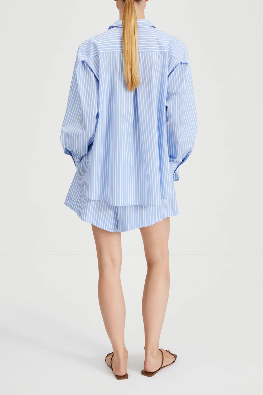 STYLEIN JANSELL SHIRT IN BLUE/WHITE STRIPE