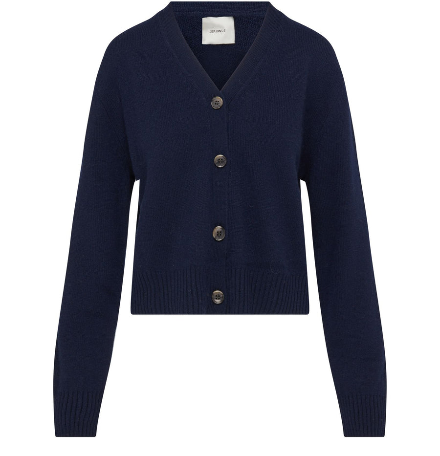 LISA YANG MARION CARDIGAN IN NAVY