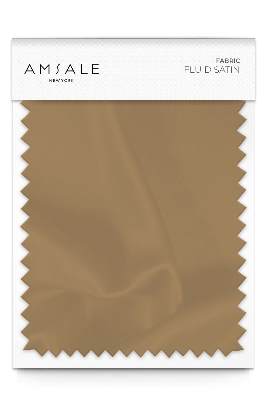 AMSALE FLUID SATIN OFF-THE-SHOULDER GOWN. Available in two colours - Gold and Olive.