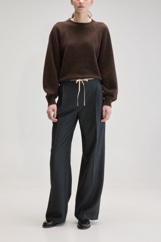 BELLEROSE TURIN PANTS IN ANTRACITE