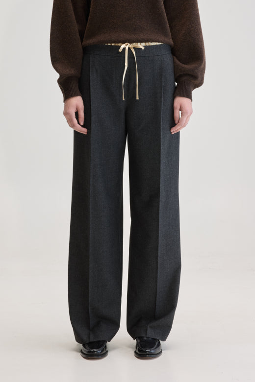BELLEROSE TURIN PANTS IN ANTRACITE