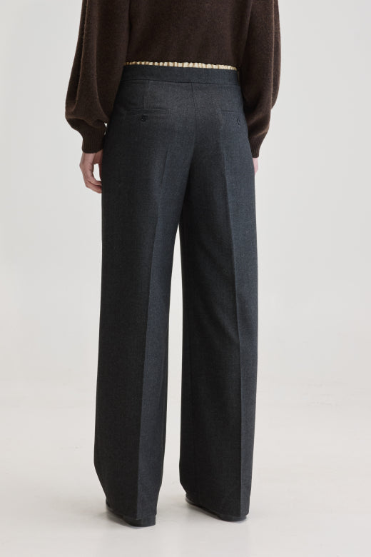 BELLEROSE TURIN PANTS IN ANTRACITE