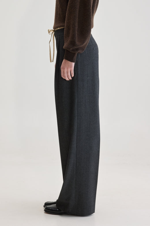BELLEROSE TURIN PANTS IN ANTRACITE