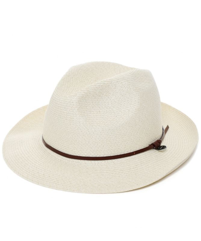 CATARZI PAPER FEDORA IN CREAM