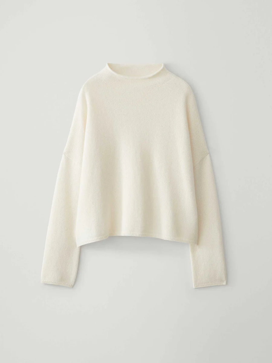 LISA YANG SANDY SWEATER IN OYSTER