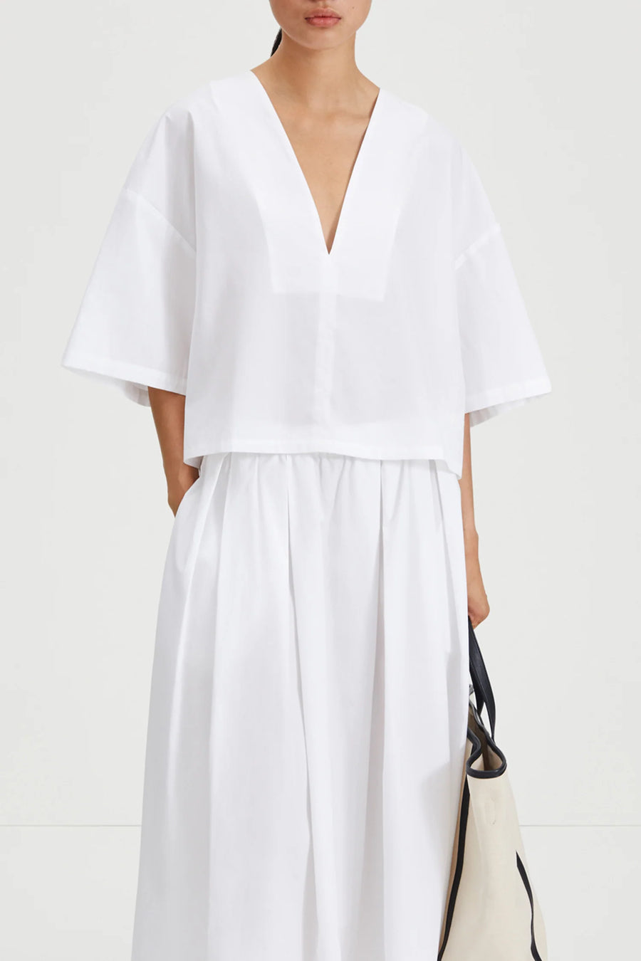 STYLEIN JULIANNA BLOUSE IN WHITE